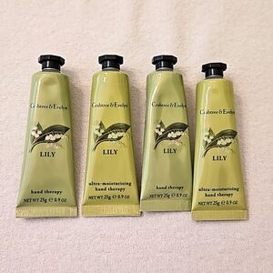 Crabtree & Evelyn 4 Lily Hand Therapies